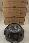 Raceline Wheels Flat Black Custom Wheel Center Caps # CAP M-865 (4 CAPS) 5 LUG - Wheelcapking
