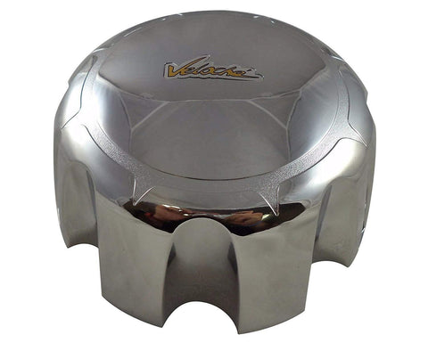 VELOCHE Wheels Chrome Custom Wheel Center Cap 8 LUG (2 CAPS) - Wheelcapking