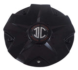 2 Crave C518702 Wheels Gloss Black Center Caps (1 CAP) - Wheelcapking