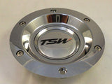 TSW Wheel PC-E68-2 Center Cap Chrome (4 CAPS) - Wheelcapking