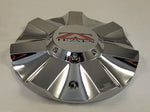 TEZZEN Wheels DECO RWD Chrome Custom Wheel Center Caps (4 CAPS) - Wheelcapking