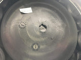 American Outlaw Wheels Flat Black Custom Wheel Center Caps # BC-895 (4 CAPS) - Wheelcapking