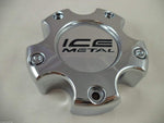 ICE # 173B Chrome Custom Wheel Center Cap (1 CAP)