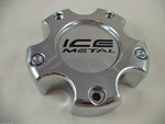 ICE # 173B Chrome Custom Wheel Center Cap (1 CAP)