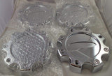 Motto Wheels M-736 Chrome Custom Wheel Center Caps (4 CAPS) NO LOGO - Wheelcapking