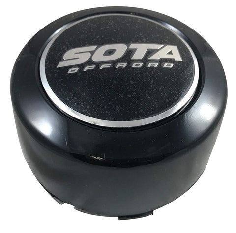 Sota # BMF02C Wheels Gloss Black Custom Wheel Center Cap (1 CAP) - Wheelcapking