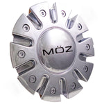 Moz Wheels Chrome Custom Wheel Center Cap # 7770-15 (1 CAP)