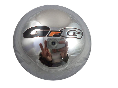 GFG Wheels 008-K86 Chrome Custom Wheel Center Caps (1 CAP)