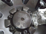 American Outlaw Wheels Gloss Black Custom Wheel Center Caps # BC-845 (4 CAPS) - Wheelcapking