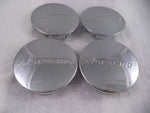 NS Racing Wheels Chrome Custom Wheel Center Caps # F33(II) (4 CAPS) - Wheelcapking