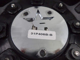 RBP Wheels Gloss Black Custom Wheel Center Caps # 31P406B / C1010B (1 CAP) - Wheelcapking