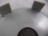 Beyern Wheels Silver Custom Wheel Center Caps # C-C43-1 (1 CAP) - Wheelcapking