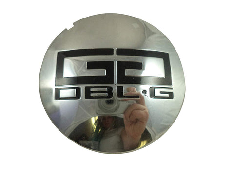Double G # 126K86A / 126K86A-C1 Chrome Custom Wheel Center Cap (1 CAP) - Wheelcapking