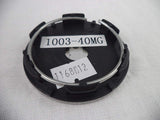 RotiForm Silver Custom Wheel Center Caps # 1003-40MG Gold Emblem (4 CAPS) - Wheelcapking