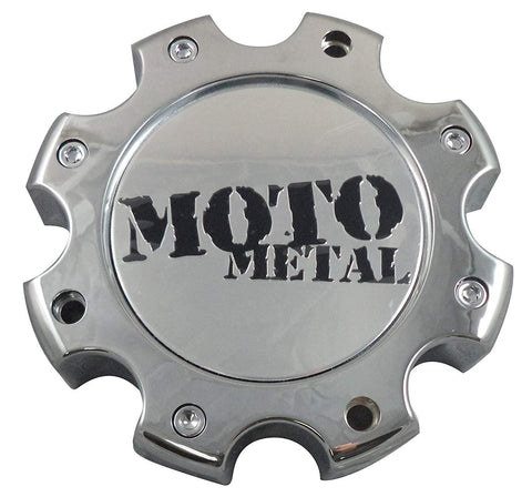 Moto Metal 845L170R Wheels Chrome Custom Wheel Center Caps NEW! (4 CAPS) - Wheelcapking