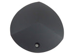 Cabo Wheels Flat Black Custom Wheel Center Cap # C61701-CAP (4 CAPS) - Wheelcapking