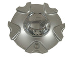 SAACHI # 51921875F-1 / 90051875F-1 Custom Wheel Center Cap SILVER (2 CAPS) NEW! - Wheelcapking