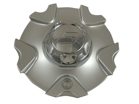 SAACHI # 51921875F-1 / 90051875F-1 Custom Wheel Center Cap SILVER (2 CAPS) NEW! - Wheelcapking