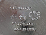 Mazzi Wheels Chrome Custom Wheel Center Caps # C124801CAP / C10715C01 (4 CAPS) - Wheelcapking