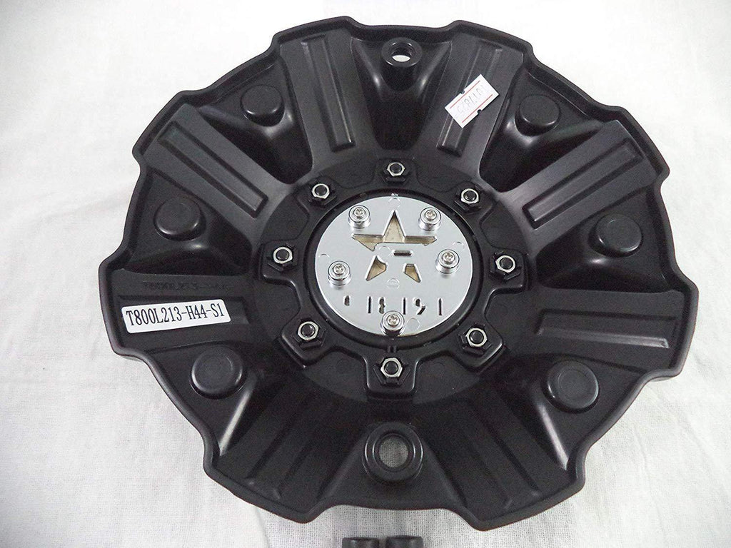 Hard Rock Gloss Black Wheel Center Cap – Fits H552B, H552B-SG, H551B-B