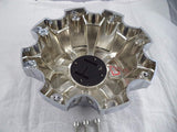 Hostile Wheels Chrome Custom Center Cap # HC-8802 / HC-8802C (1 Cap)