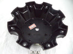 Hostile Wheels Gloss Black/Black H Logo Custom Center Cap # HC-8006 (1)