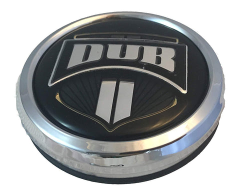 Dub Wheels Chrome Custom Center Cap # 1003-07-04 (4 CAPS) BALLER - Wheelcapking