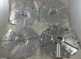 AVE MKW C-027-1 Chrome Wheel Center Cap (QTY 4) - Wheelcapking