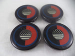 MB Motorsports Wheels # BC-307 Gloss Black Custom Wheel Center Cap (4 CAPS)