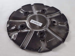 Lexani Wheels Silver / Black Custom Wheel Center Cap # C-314-2 (4 CAPS) - Wheelcapking