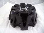 Hostile Wheels Satin Black Custom Wheel Center Cap # HC-8002 / HC-8002B (1 Cap)