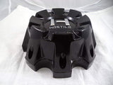 Hostile Wheels Satin Black Custom Wheel Center Cap # HC-8002 / HC-8002B (1 Cap)