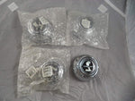 American Racing Shelby Wheels # AR-401 Chrome Custom Wheel Center Caps (4 CAPS) - Wheelcapking