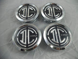 2 Crave Wheels C109101CAP Chrome Custom Wheel Center Caps (4 CAPS) - Wheelcapking