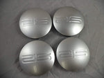 SR Wheels 1000SR2 Silver Custom Wheel Center Caps (4 CAPS) - Wheelcapking