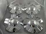 Starex Wheels S-1 Chrome Custom Wheel Center Caps (4 CAPS) - Wheelcapking