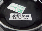 Niche Wheels Black / Black Custom Wheel Center Caps # M-614 BK04 / 1001-22 (1 CAP) - Wheelcapking