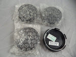 Niche Wheels Black / Black Custom Wheel Center Caps # M-614 BK04 / 1001-22 (4 CAPS) - Wheelcapking