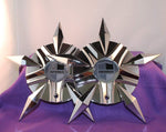 Mossa Wheels Custom Center Cap Chrome (Set of 4) # MS-CAP-L221 Turin-FWD C-730 71222-4 - Wheelcapking