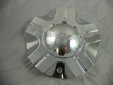 Starex Wheels S-1 Chrome Custom Wheel Center Caps (4 CAPS) - Wheelcapking