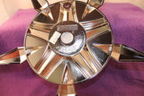 Mossa Wheels Custom Center Cap Chrome (Set of 1) # MS-CAP-L221 Turin-FWD C-730 71222-4 - Wheelcapking