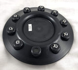 Lorenzo Wheels Flat Black Custom Wheel Center Caps # WL028L163 (1 CAP)