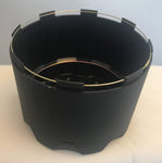 Liquid Metal Wheels Flat Black Custom Wheel Center Cap # BC-671B / BC-671 (1 CAP)