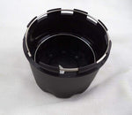 Liquid Metal Flat Black Custom Wheel Center Caps # BC-668B / BC-668L (4 CAPS) - Wheelcapking