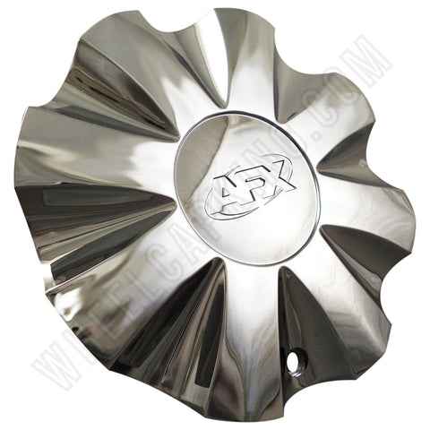 AFX Wheels Chrome Custom Wheel Center Cap # 80222085F-1 (1 CAP) - Wheelcapking