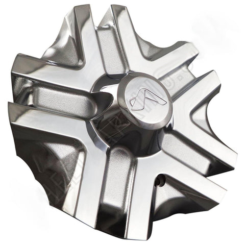 Alba Wheels Chrome Custom Wheel Center Cap # 582L224 (4 CAPS) - Wheelcapking