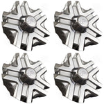 Alba Wheels Chrome Custom Wheel Center Cap # 582L224 (4 CAPS) - Wheelcapking