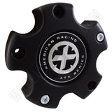 American Racing ATX Wheels Flat Black Custom Wheel Center Caps # CAP M-733 / AX845L121 (4 CAPS) - Wheelcapking