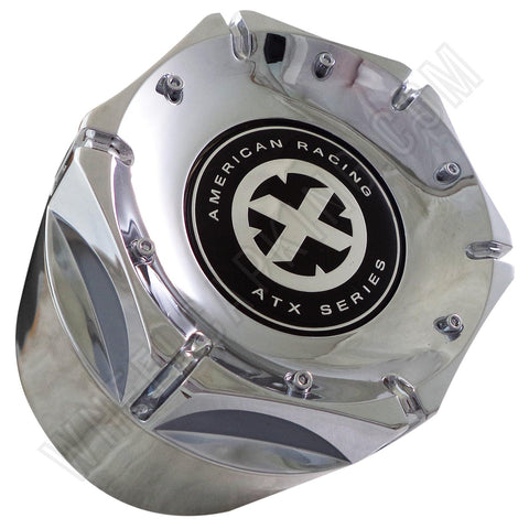 American Racing Chrome Custom Wheel Center Cap Caps (Set 4) # SC-144A NEW! - Wheelcapking