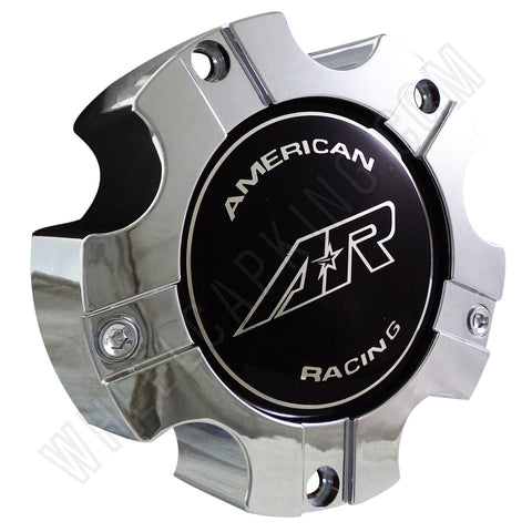 American Racing Wheels Chrome Custom Wheel Center Caps Set of 4 # CAP M-562 - Wheelcapking